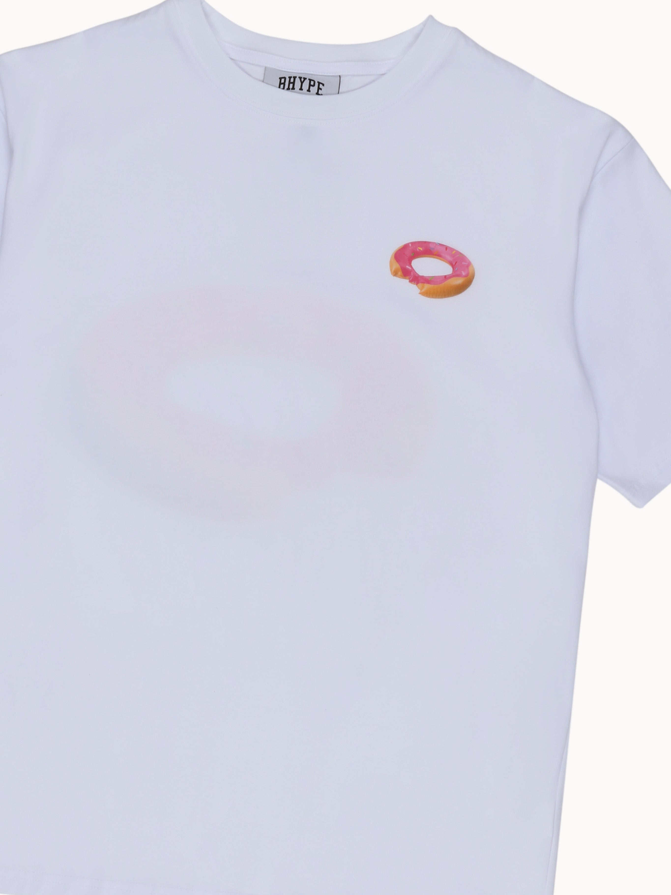 BHYPE SOCIETY WHITE TEE DONUT