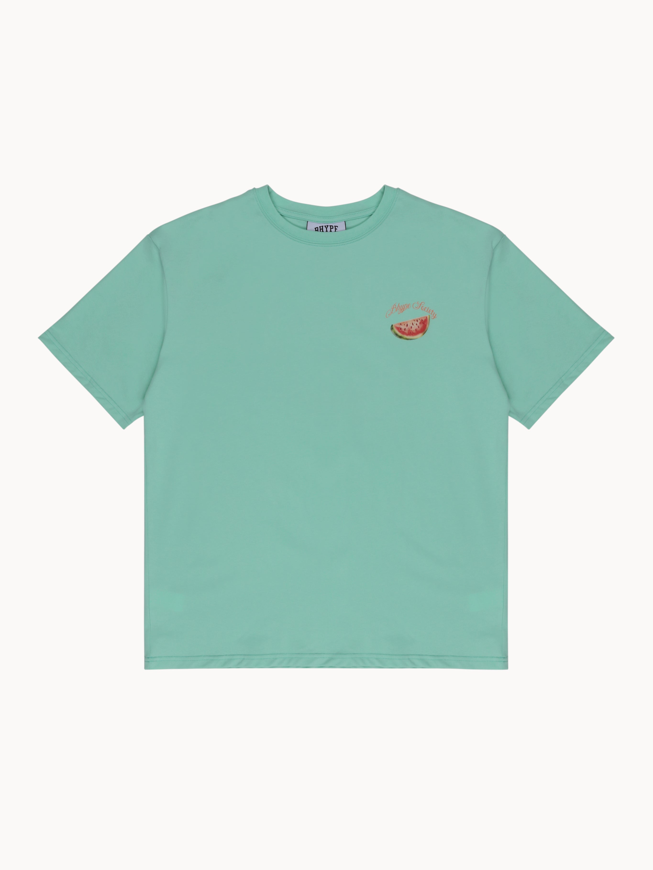 BHYPE SOCIETY MINT TEE WATERMELON