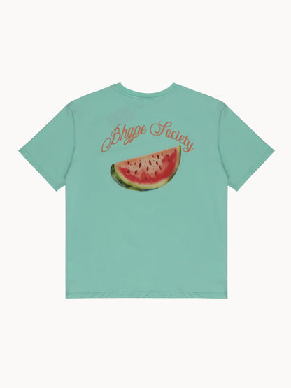 BHYPE SOCIETY MINT TEE WATERMELON