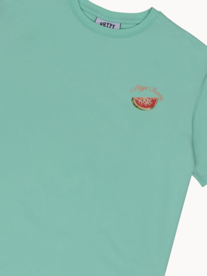 BHYPE SOCIETY MINT TEE WATERMELON