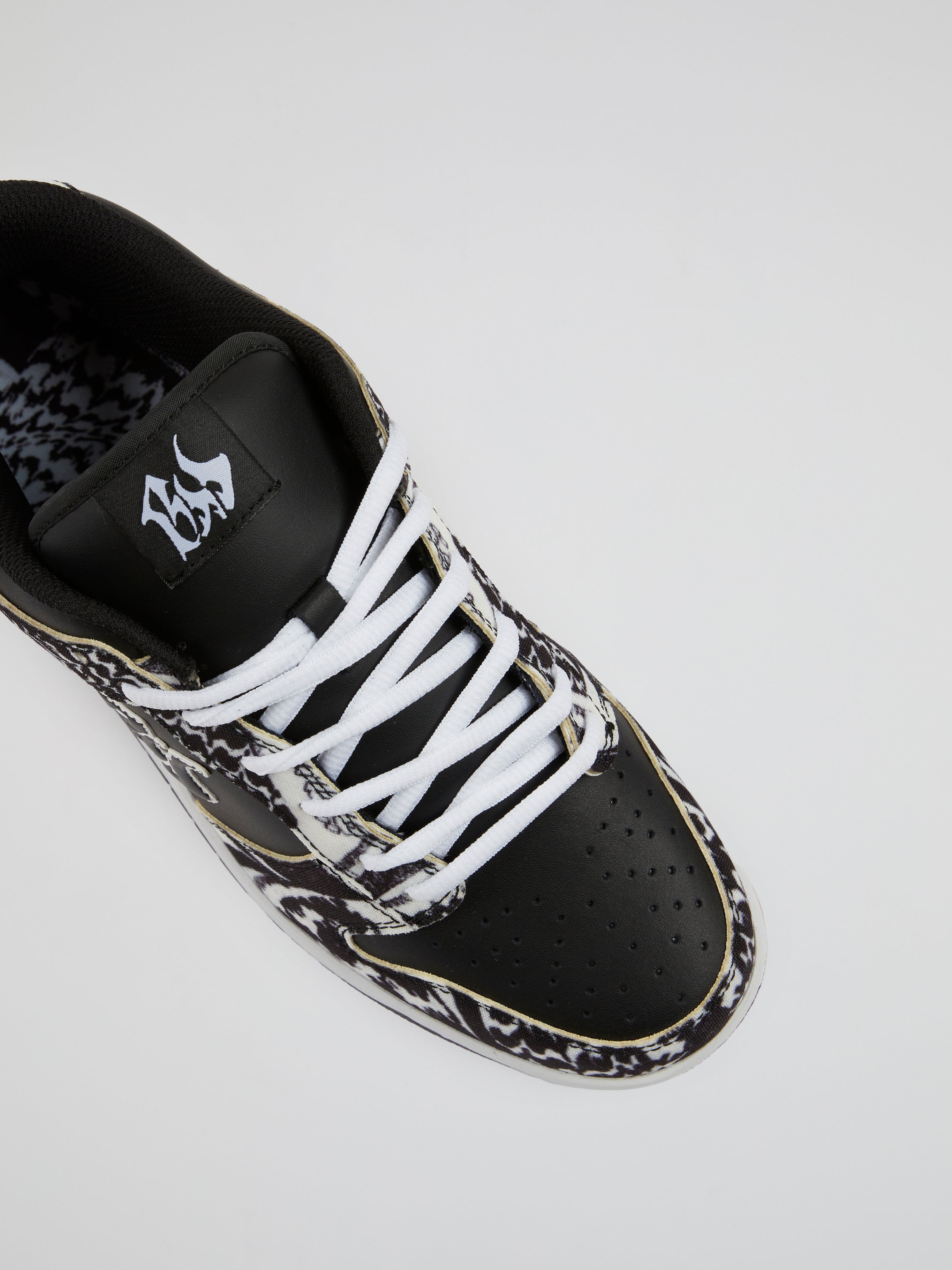 BHYPE SOCIETY EXCLUSIVE SNEAKERS - HALF BLACK KEFFIYEH