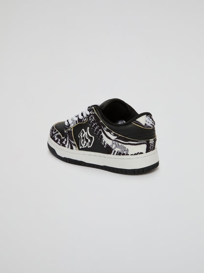 BHYPE SOCIETY EXCLUSIVE SNEAKERS - HALF BLACK KEFFIYEH (KIDS)