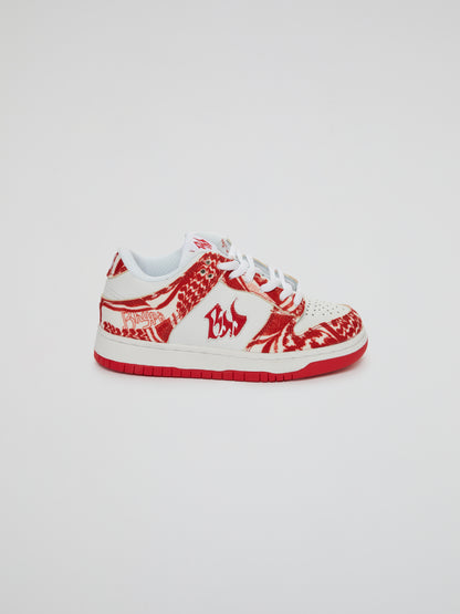 BHYPE SOCIETY EXCLUSIVE SNEAKERS - HALF RED KEFFIYEH (KIDS)