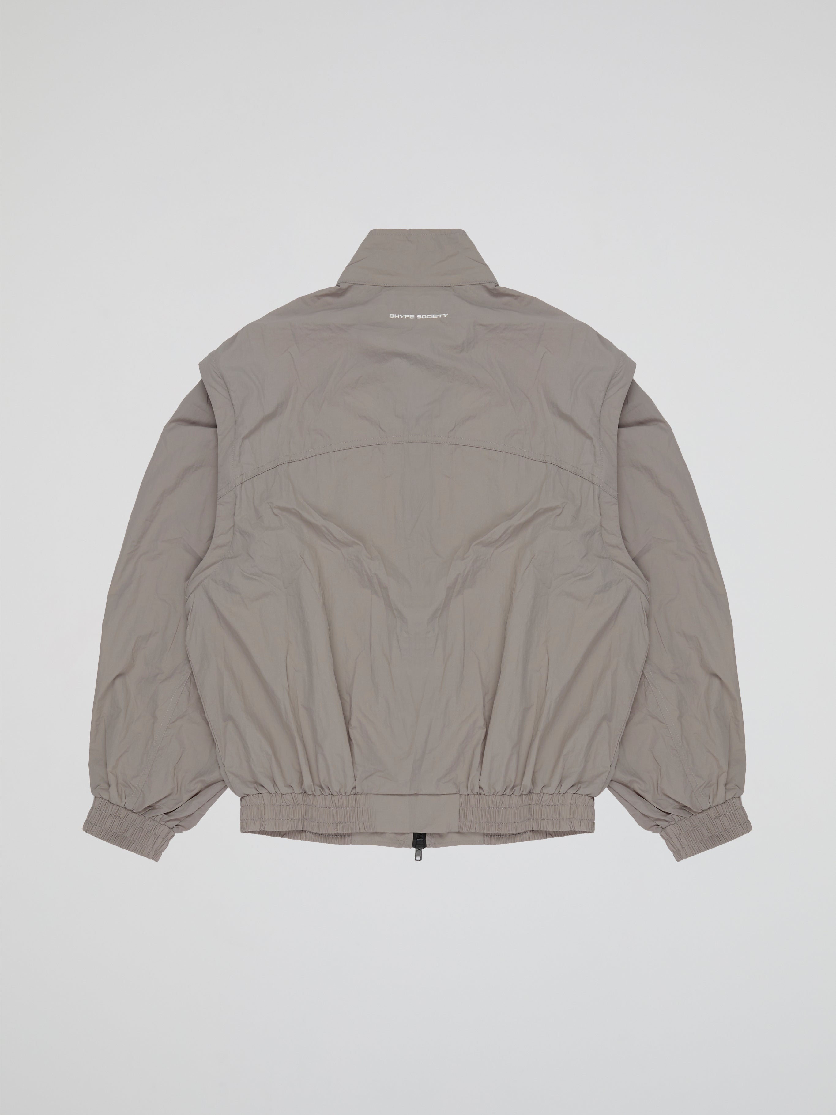 BHYPE LITE SUMMER CONVERTIBLE GREY TRACK JACKET