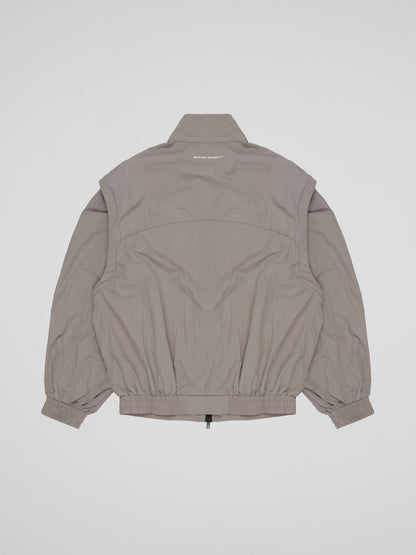 BHYPE LITE SUMMER CONVERTIBLE GREY TRACK JACKET