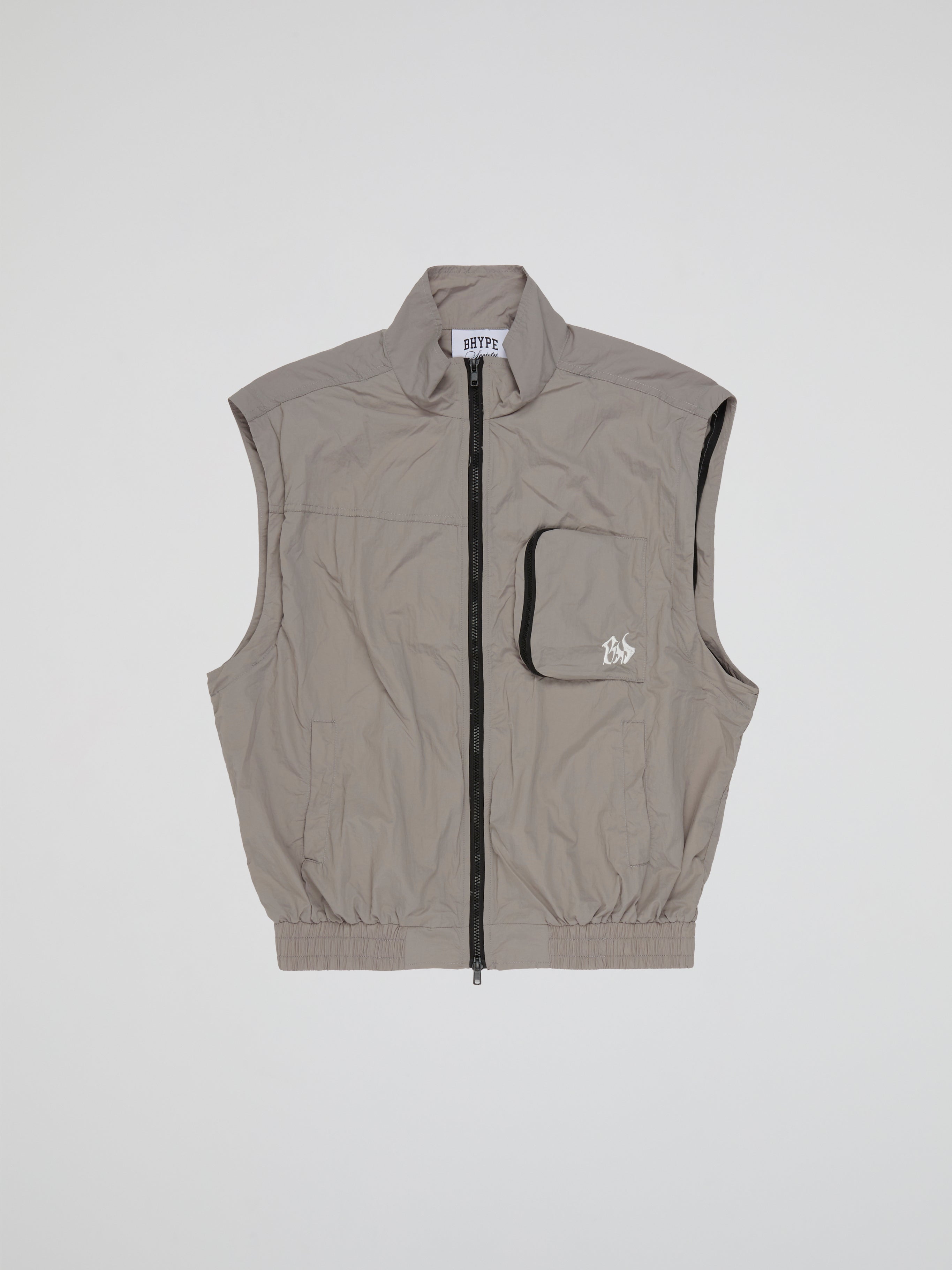 BHYPE LITE SUMMER CONVERTIBLE GREY TRACK JACKET