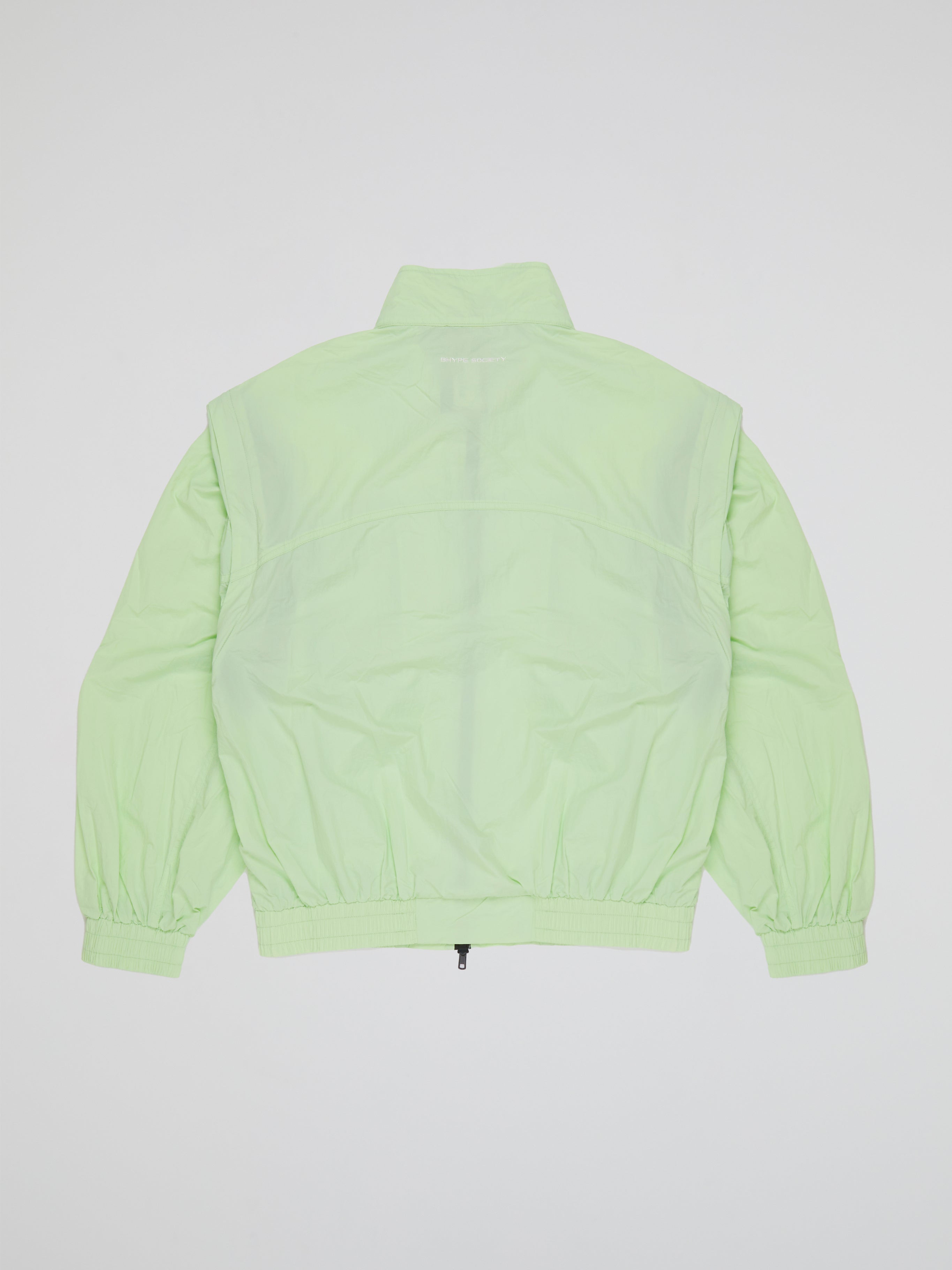 BHYPE LITE SUMMER CONVERTIBLE LIGHT GREEN JACKET