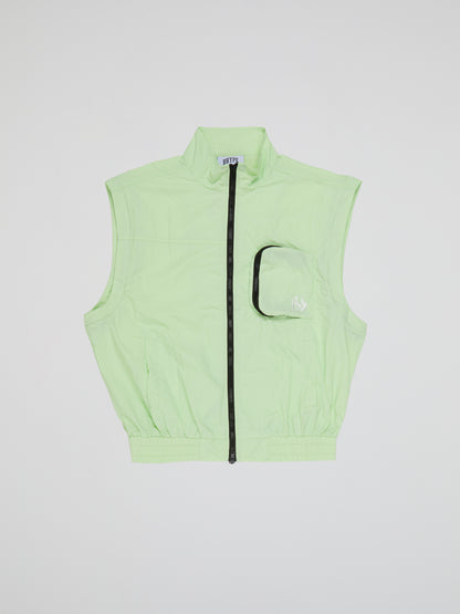 BHYPE LITE SUMMER CONVERTIBLE LIGHT GREEN JACKET