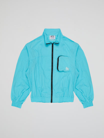 BHYPE LITE SUMMER CONVERTIBLE NEON BLUE JACKET