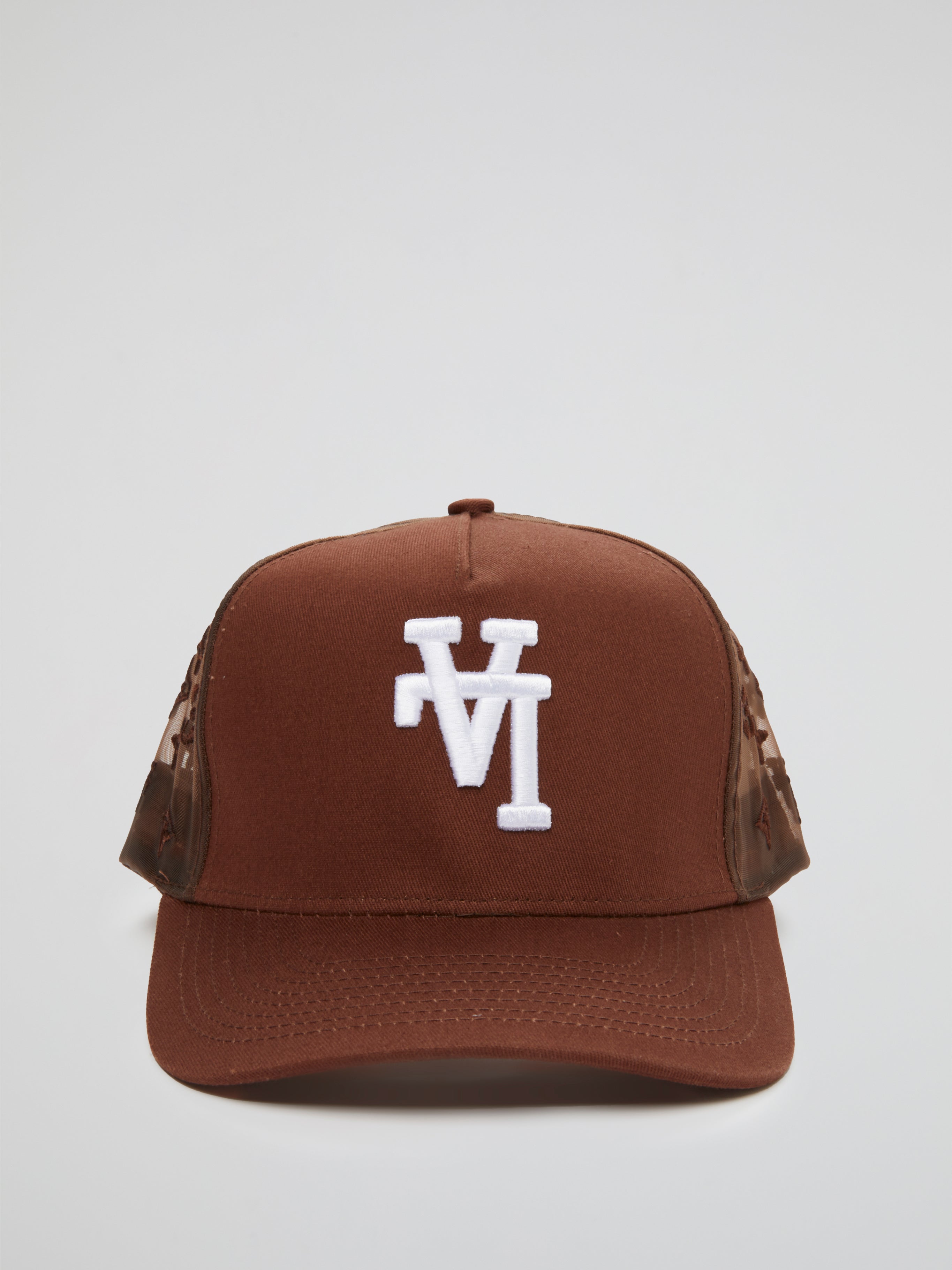 KTH KILL THE HYPE L.A HAT MONOGRAM BROWN