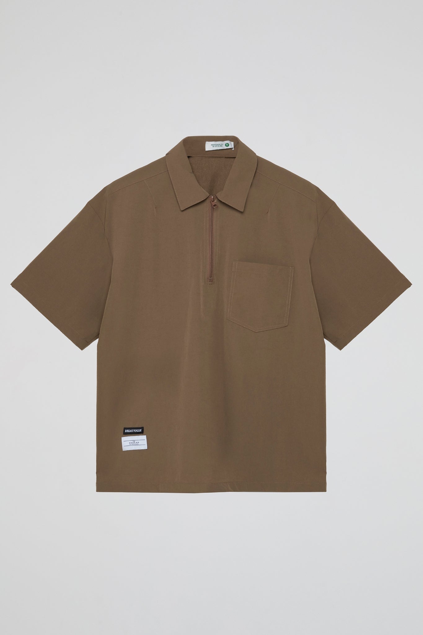 DUMIST KOREA BROWN POLO