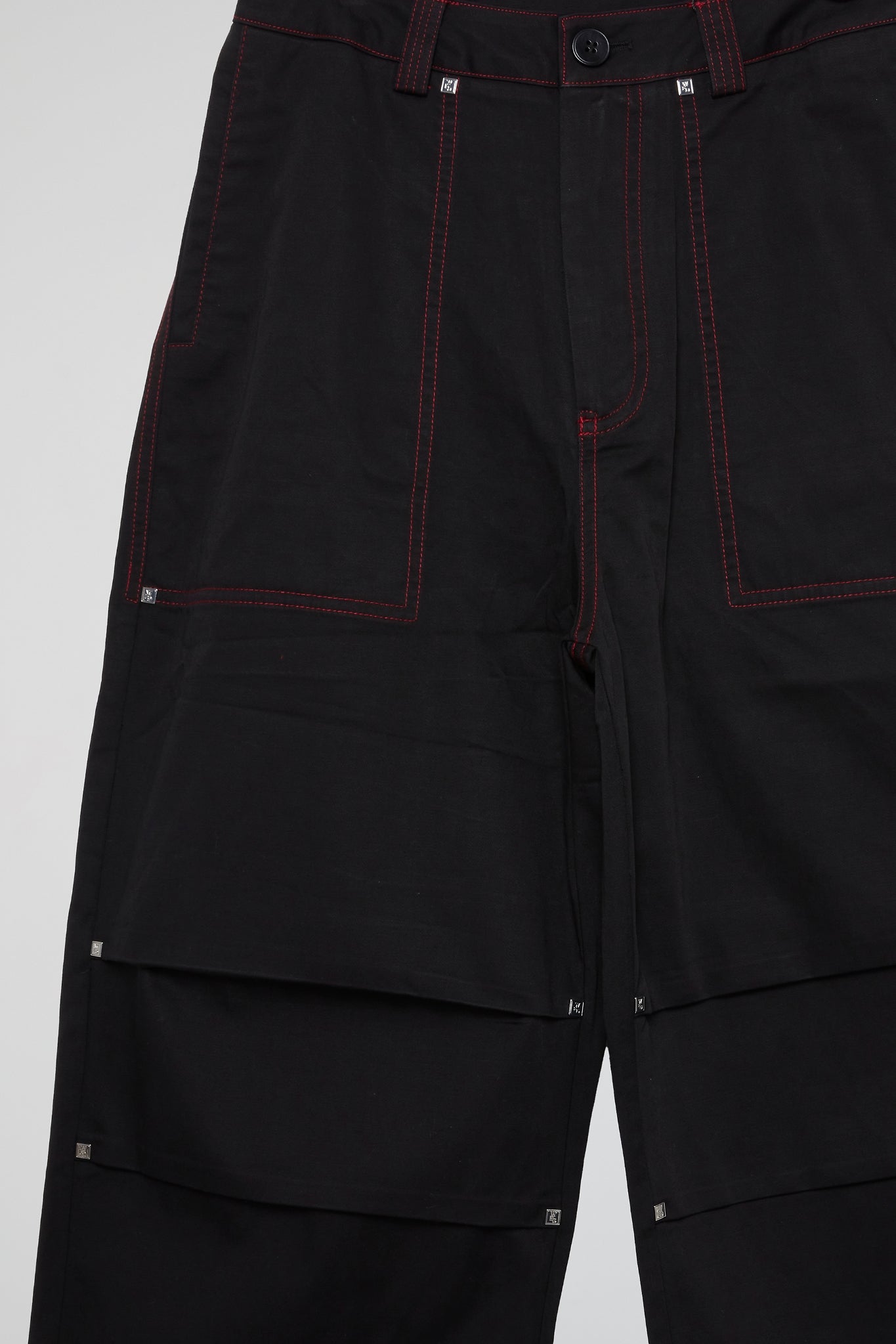 DUMIST KOREA BLACK CARGO PANTS