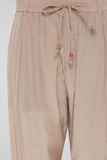 DUMIST KOREA BEIGE TROUSERS PANTS