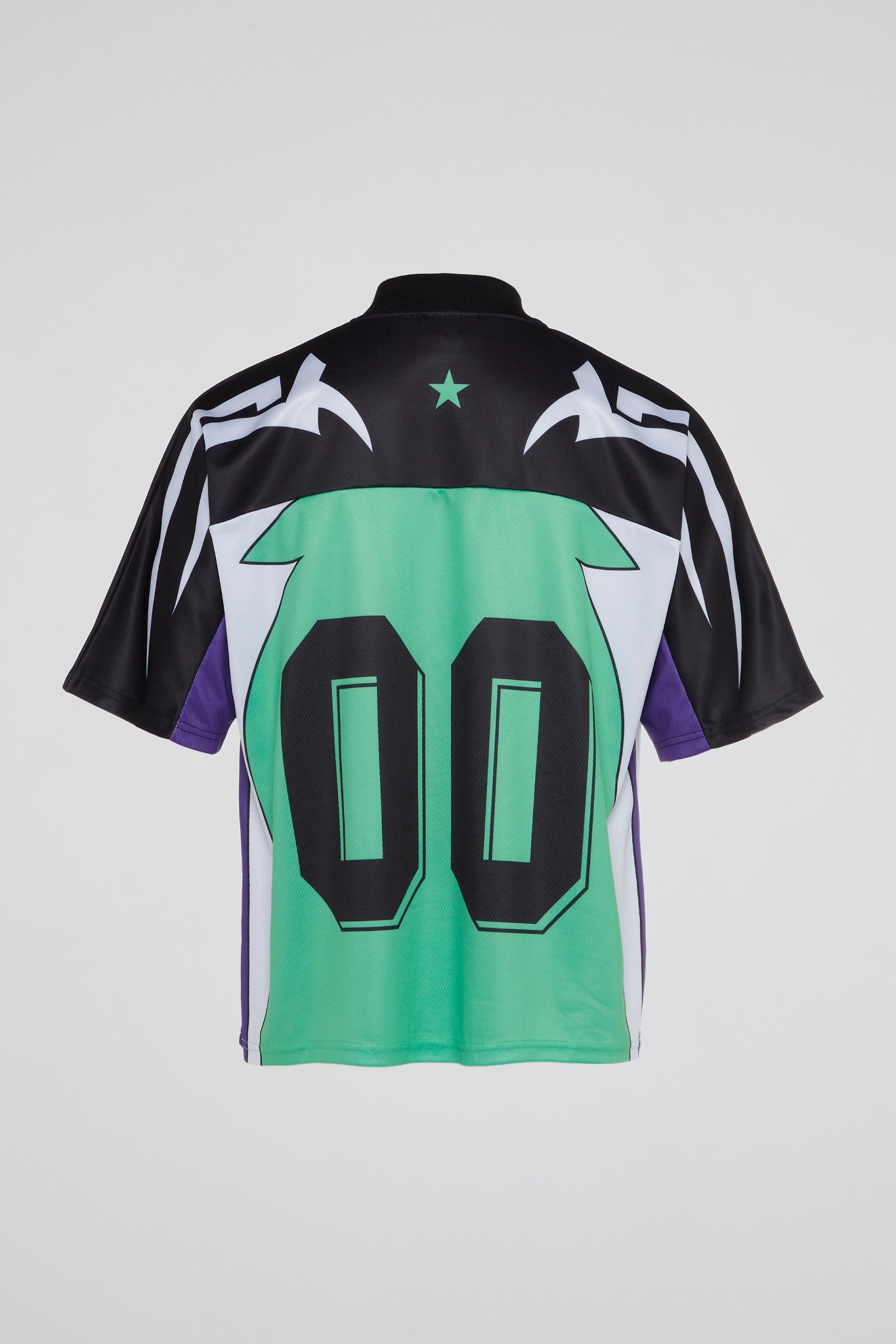 BHS EAGLE GREEN PURPLE AMERICAN FOOTBALL JERSEY