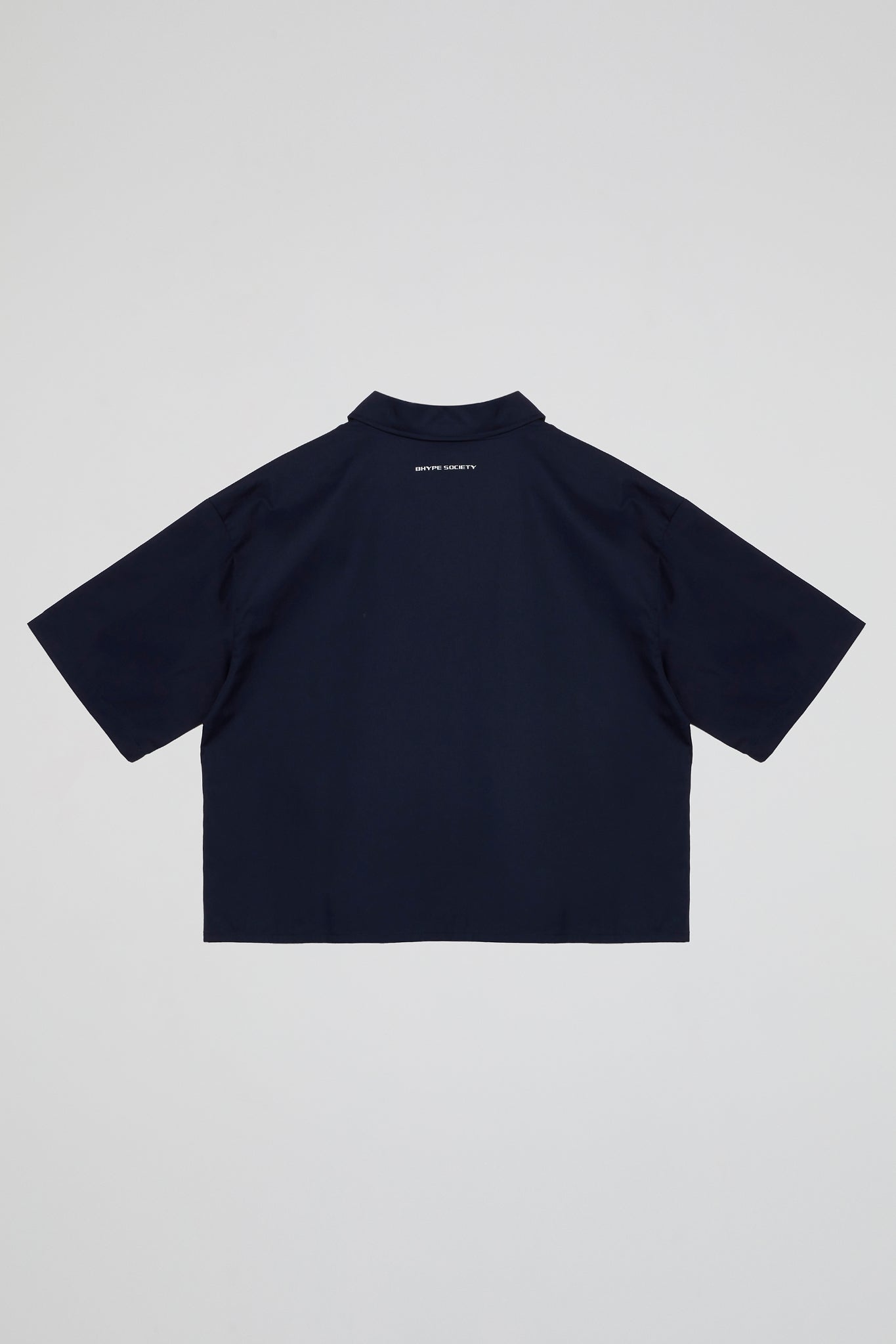 BHS NY CHEST CROPPED NAVY SHIRT