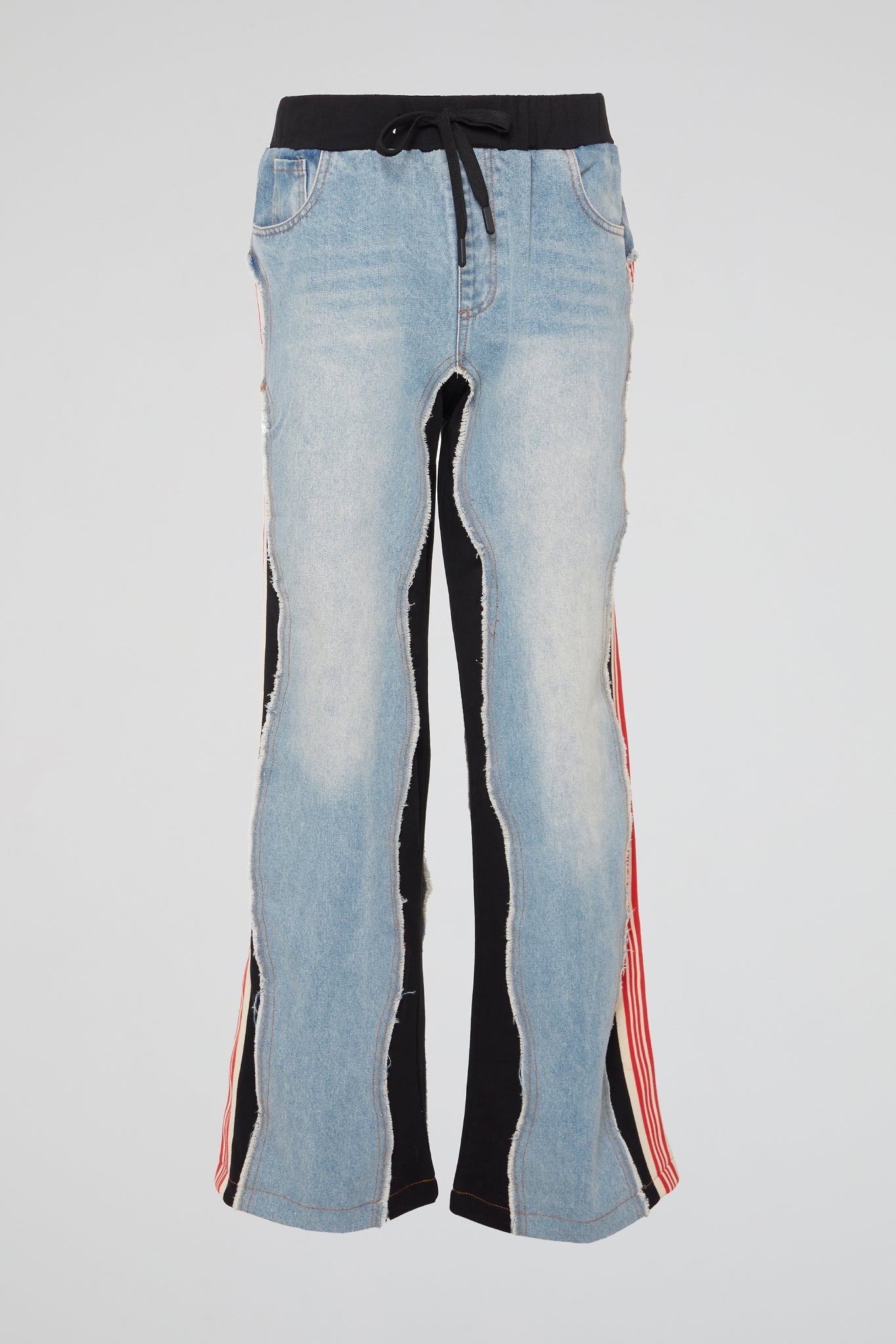 DUMIST KOREA RECONSTRUCTED DENIM PANTS