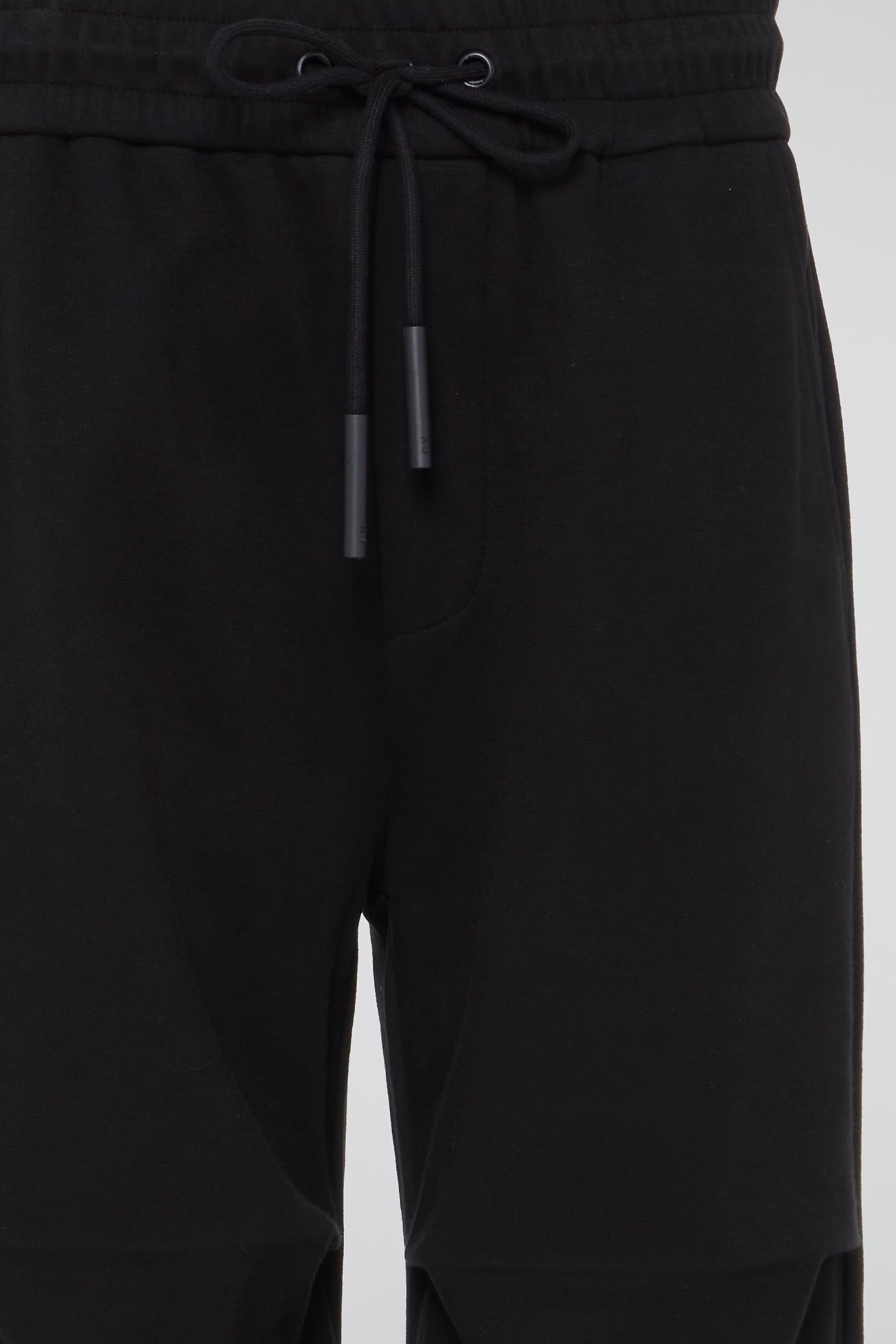 DUMIST KOREA BLACK REGULAR TROUSERS