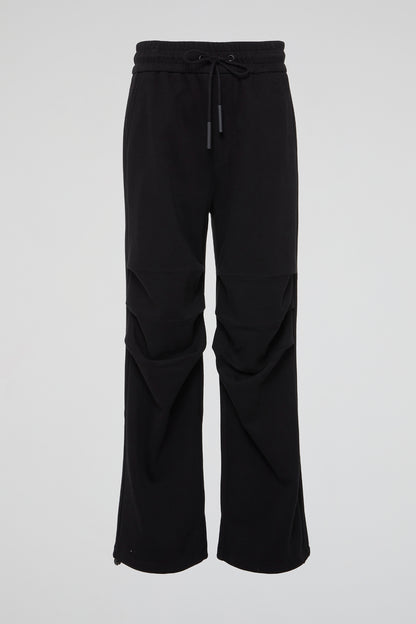 DUMIST KOREA BLACK REGULAR TROUSERS