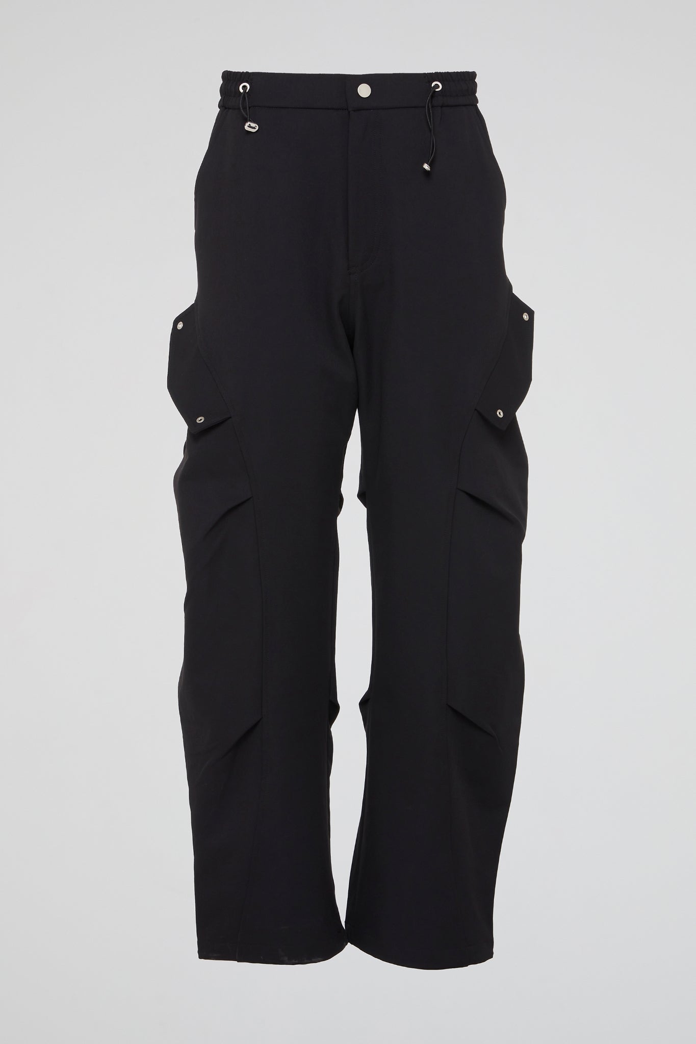 DUMIST KOREA BLACK BUTTONED PANTS