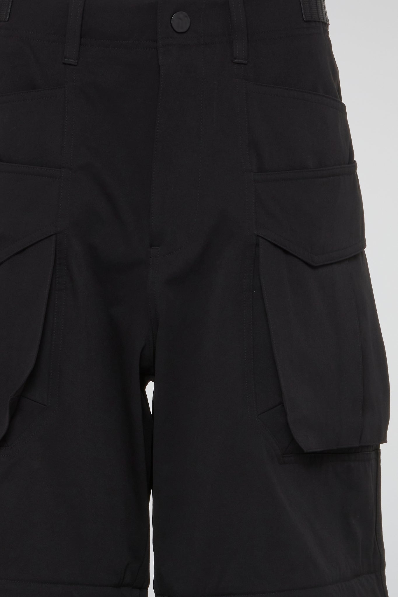 DUMIST KOREA BLACK 3D CARGO PANTS