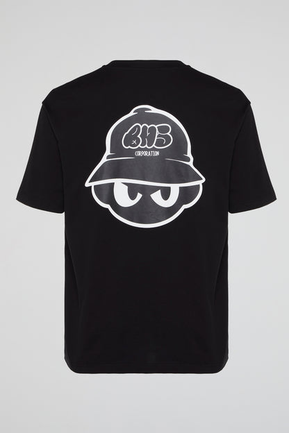 BHYPE SOCIETY - BHS BBOY HEAD BLACK TSHIRT