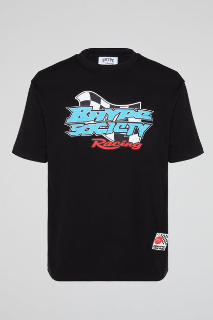 BHYPE SOCIETY - BHS RACING GAME BLACK TSHIRT