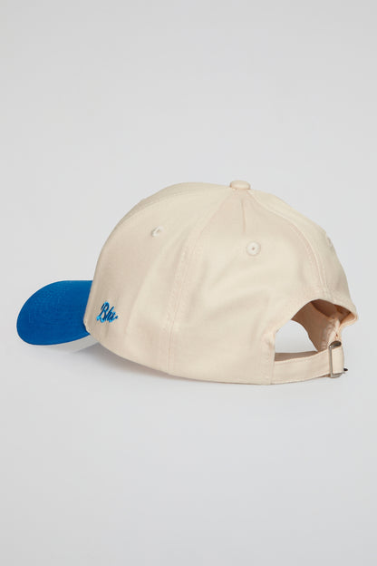 BHYPE HAT NY BEIGE BLUE LIGHT VISOR