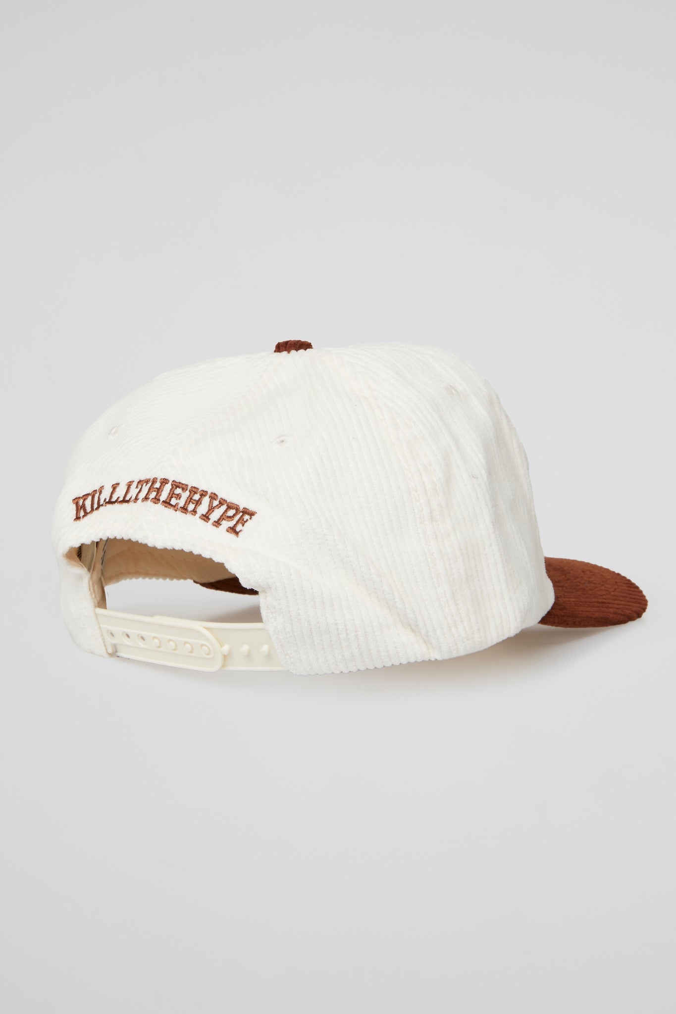 KTH KILL THE HYPE HAT - BONE L.A CORD MOCHA