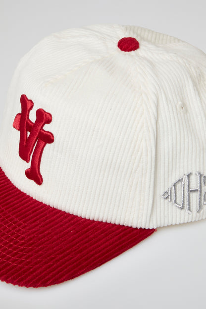 KTH KILL THE HYPE HAT - BONE L.A CORD MAROON