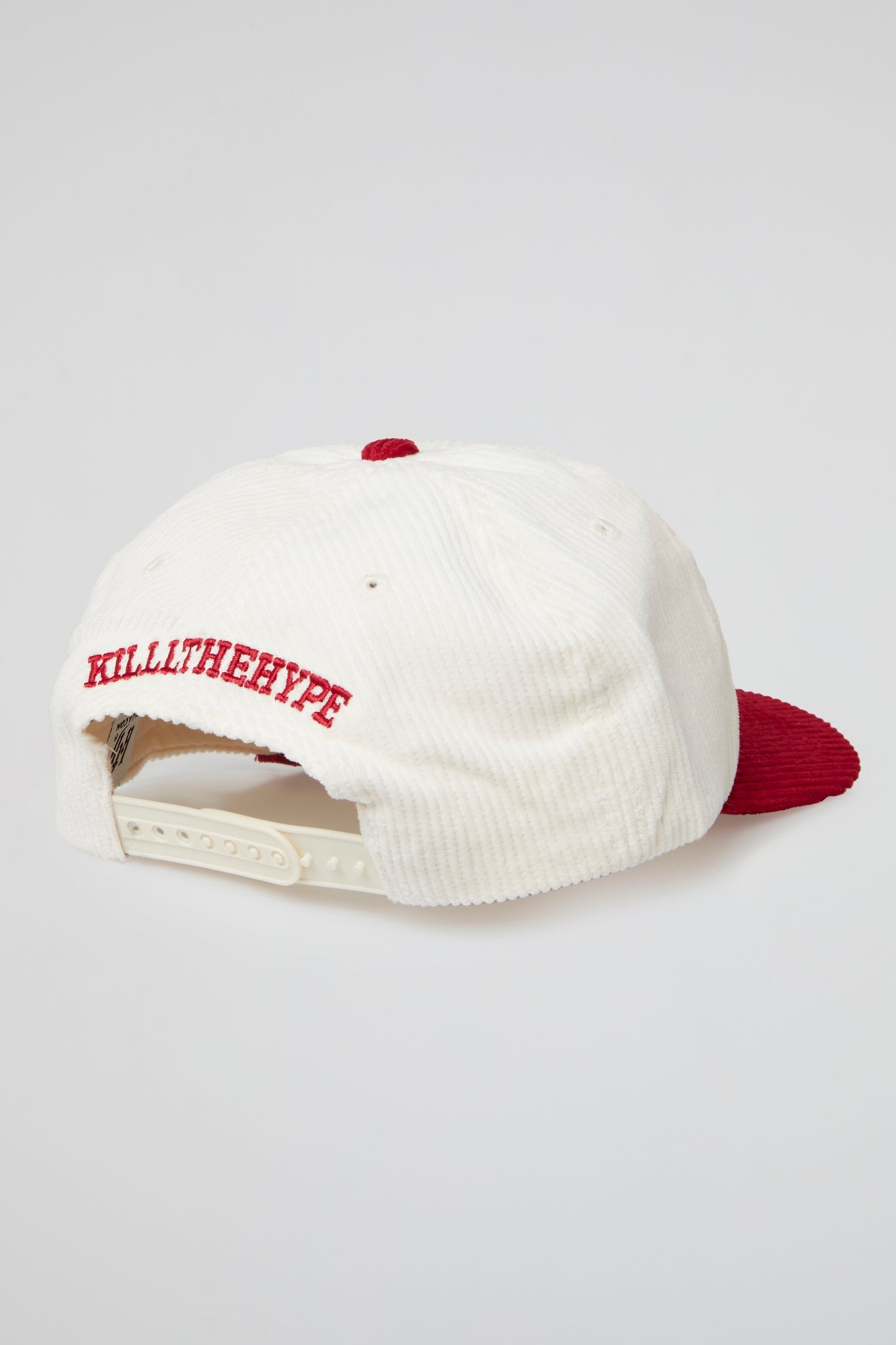 KTH KILL THE HYPE HAT - BONE L.A CORD MAROON