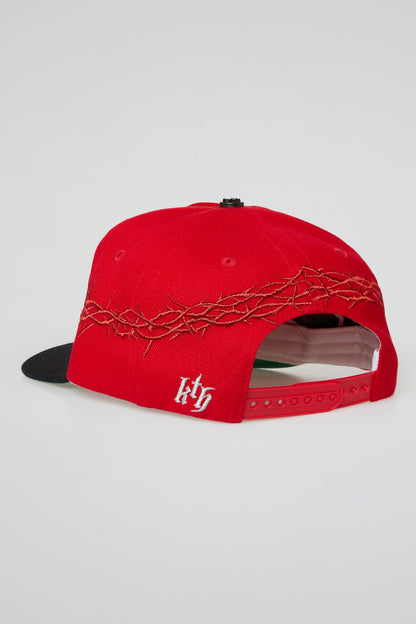 KTH KILL THE HYPE HAT - SACRED LA RED BLK 2 TONE