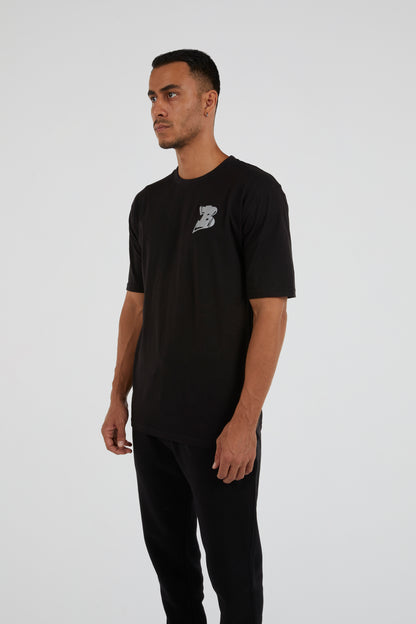 Bhype Society - Bhype Logo Essentials Black T-shirt