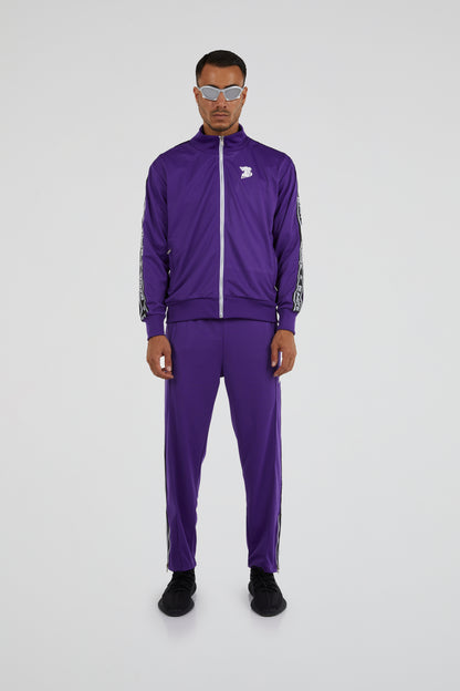 Bhype Society - Bhype Purple Retro Nylon Tracksuit