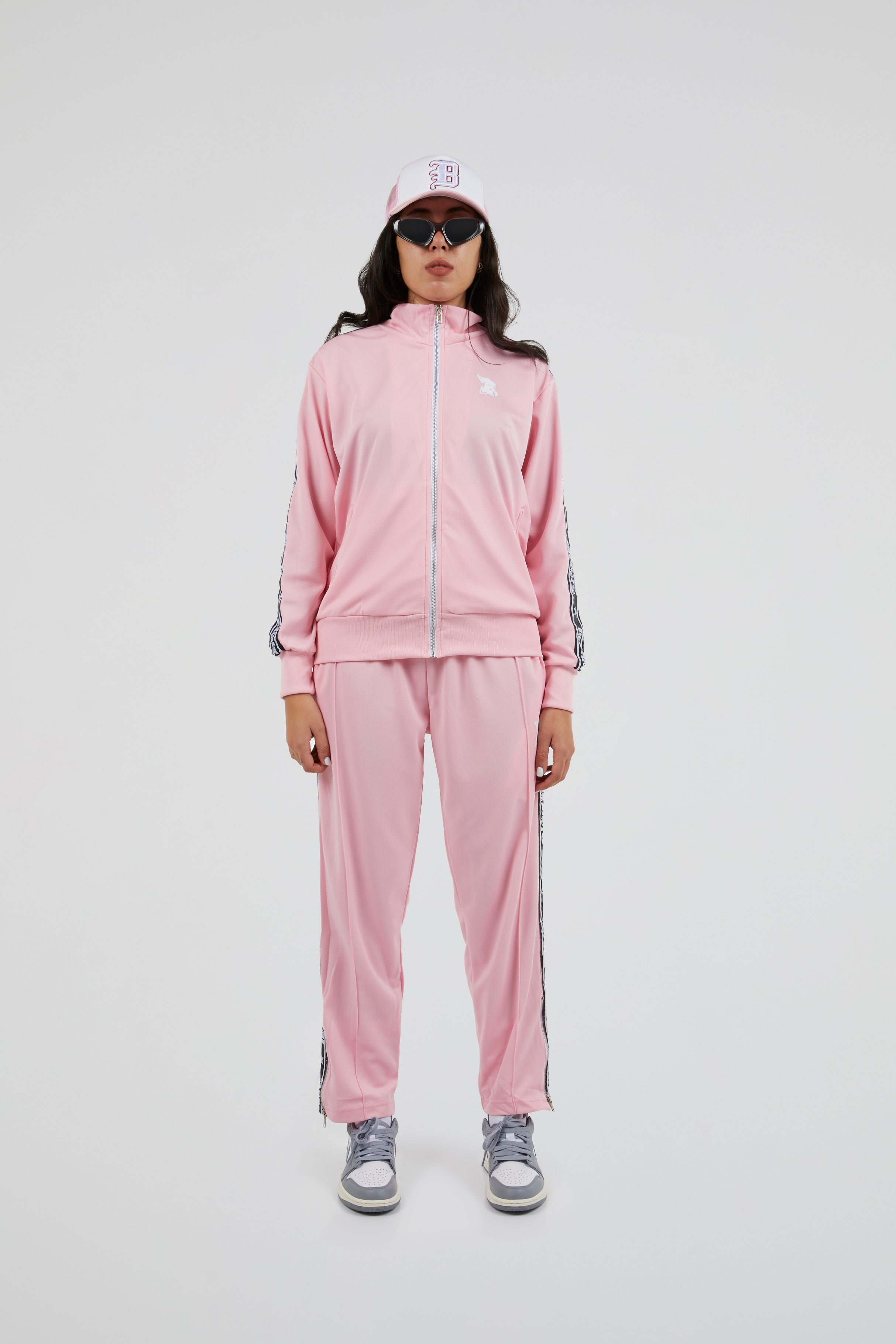 Bhype Society - Bhype Pink Retro Nylon Tracksuit