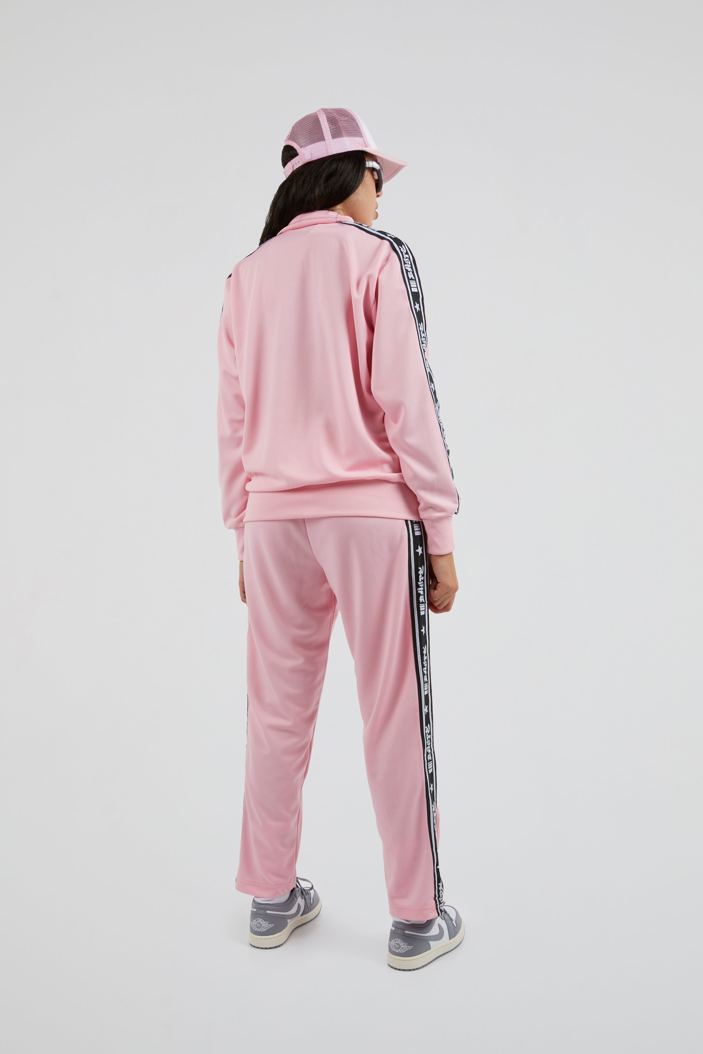 Bhype Society - Bhype Pink Retro Nylon Tracksuit