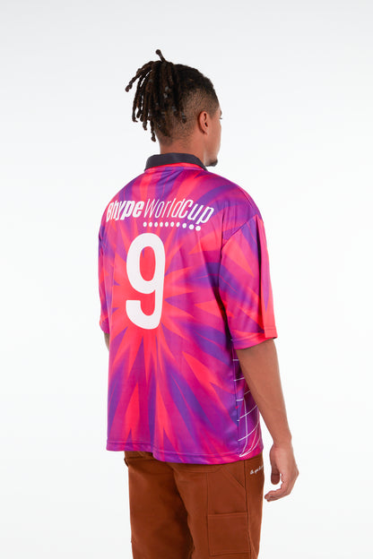 BHYPE WORLD CUP JERSEY NEON PINK EDITION