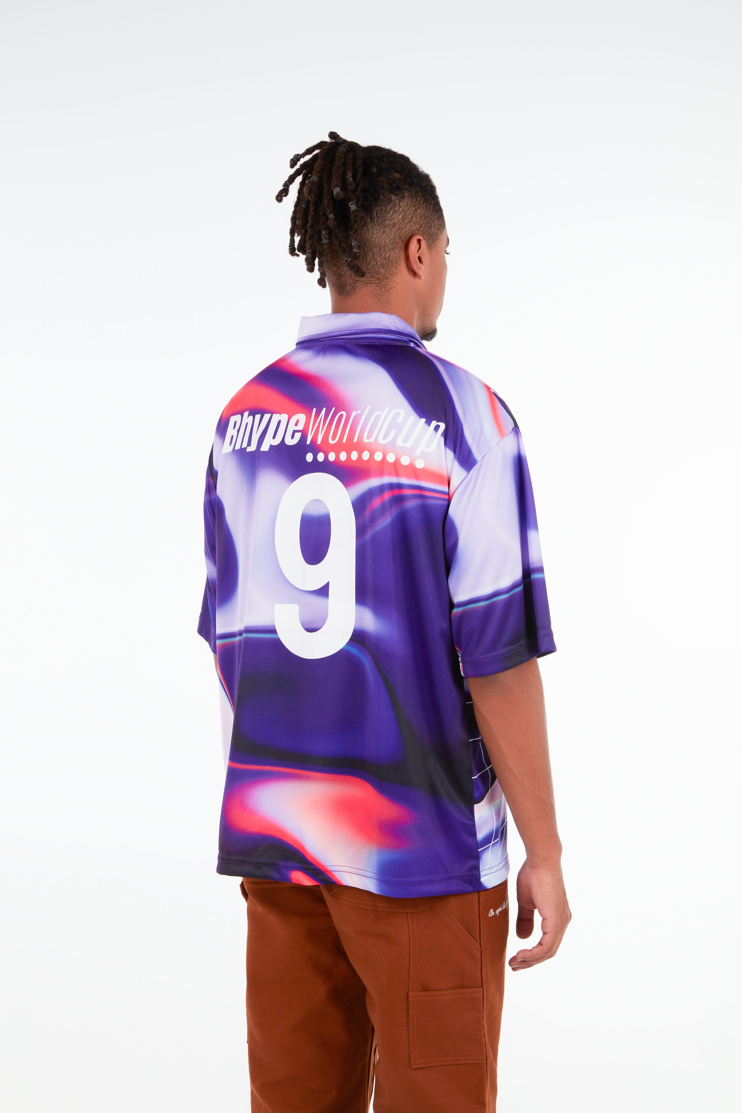 BHYPE WORLD CUP JERSEY NEON PURPLE EDITION