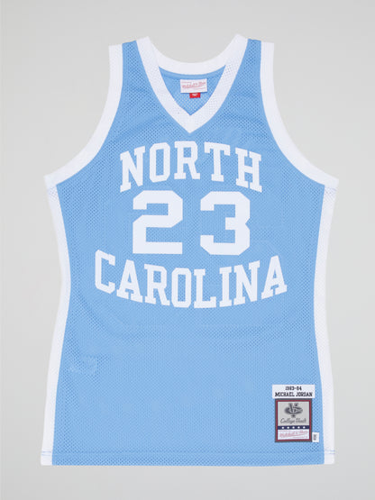 Mitchell & Ness Authentic Michael Jordan University Of North Carolina 1983 HOME Jersey