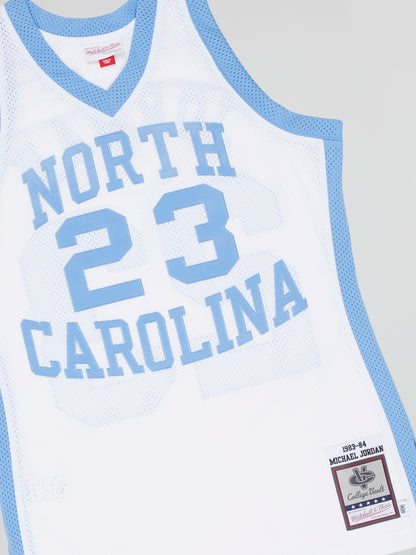 Mitchell & Ness Authentic Michael Jordan University Of North Carolina 1983 AWAY Jersey