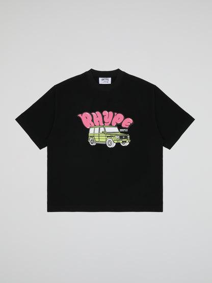 BHYPE BIG CAR BUBBLE BLACK TSHIRT