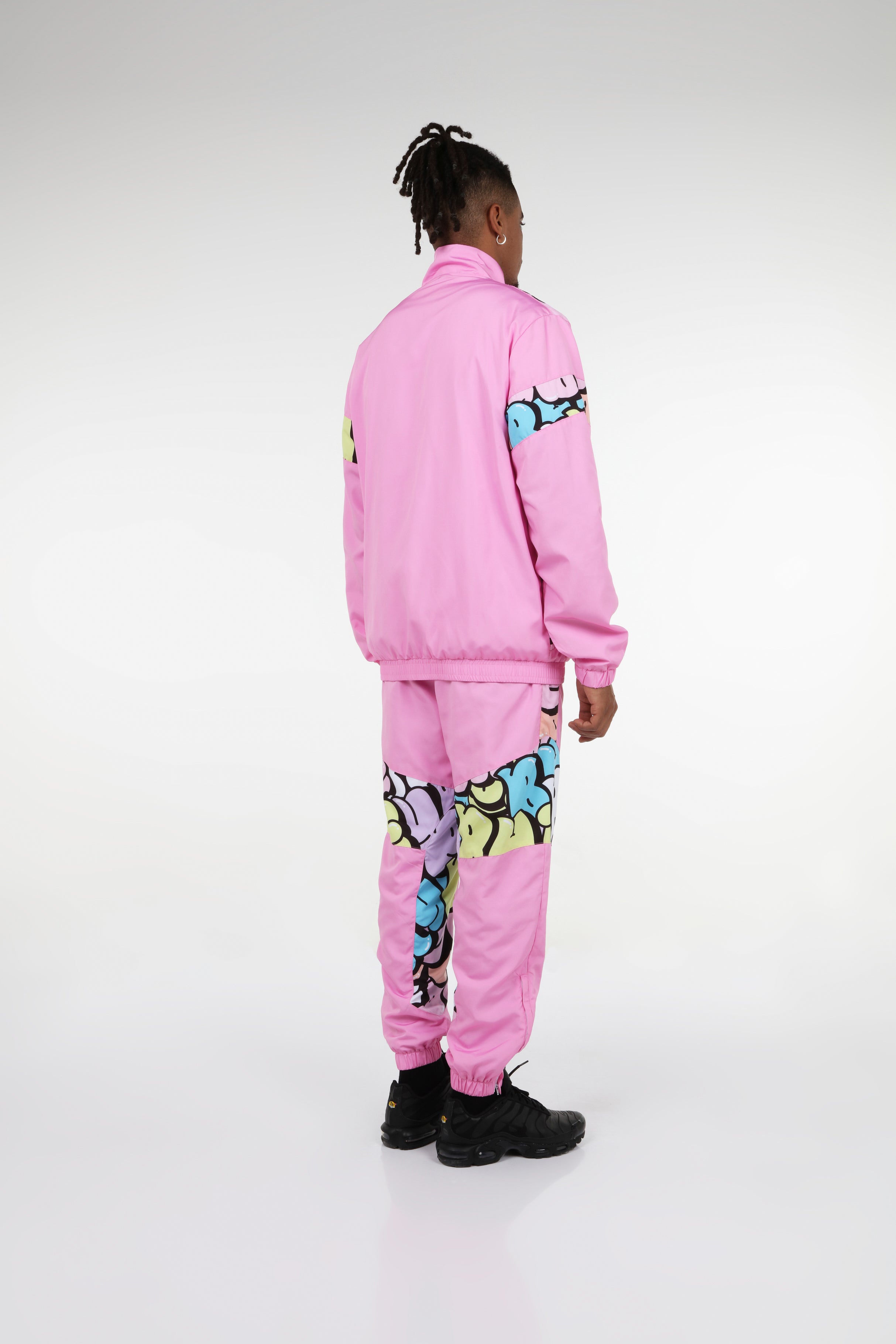 BHYPE SOCIETY PINK SPORT TRACKSUIT- BUBBLE EDITION