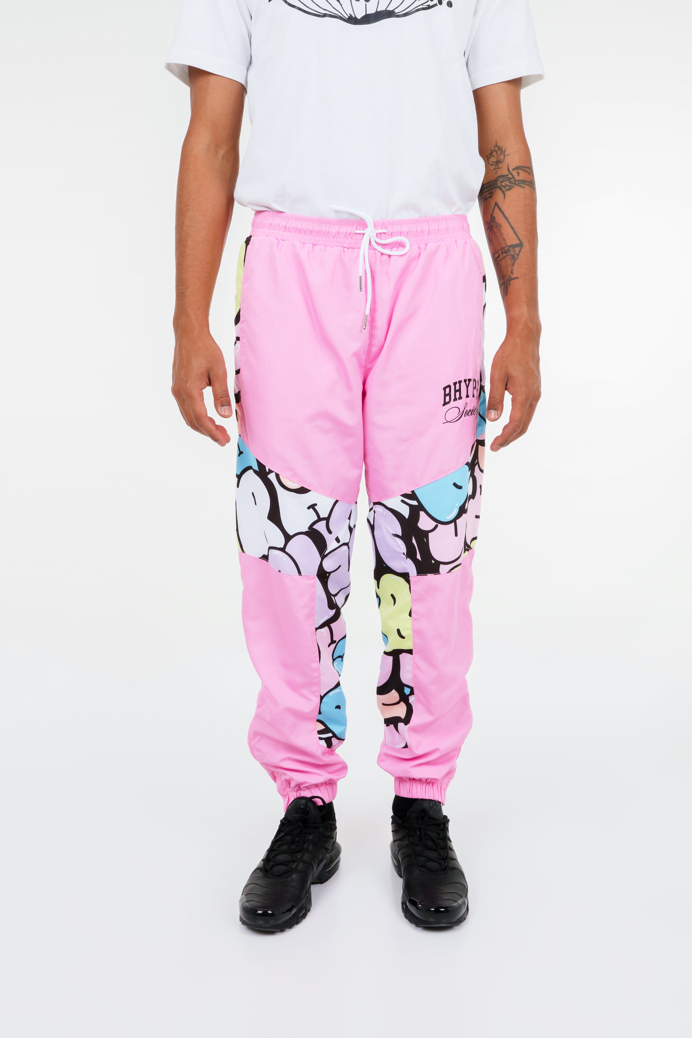 BHYPE SOCIETY PINK SPORT TRACKSUIT- BUBBLE EDITION