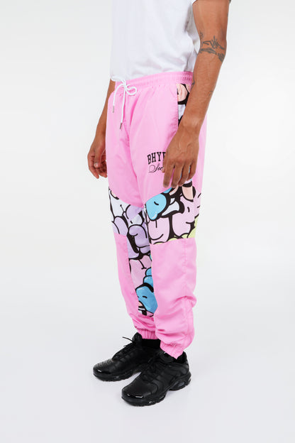 BHYPE SOCIETY PINK SPORT TRACKSUIT- BUBBLE EDITION