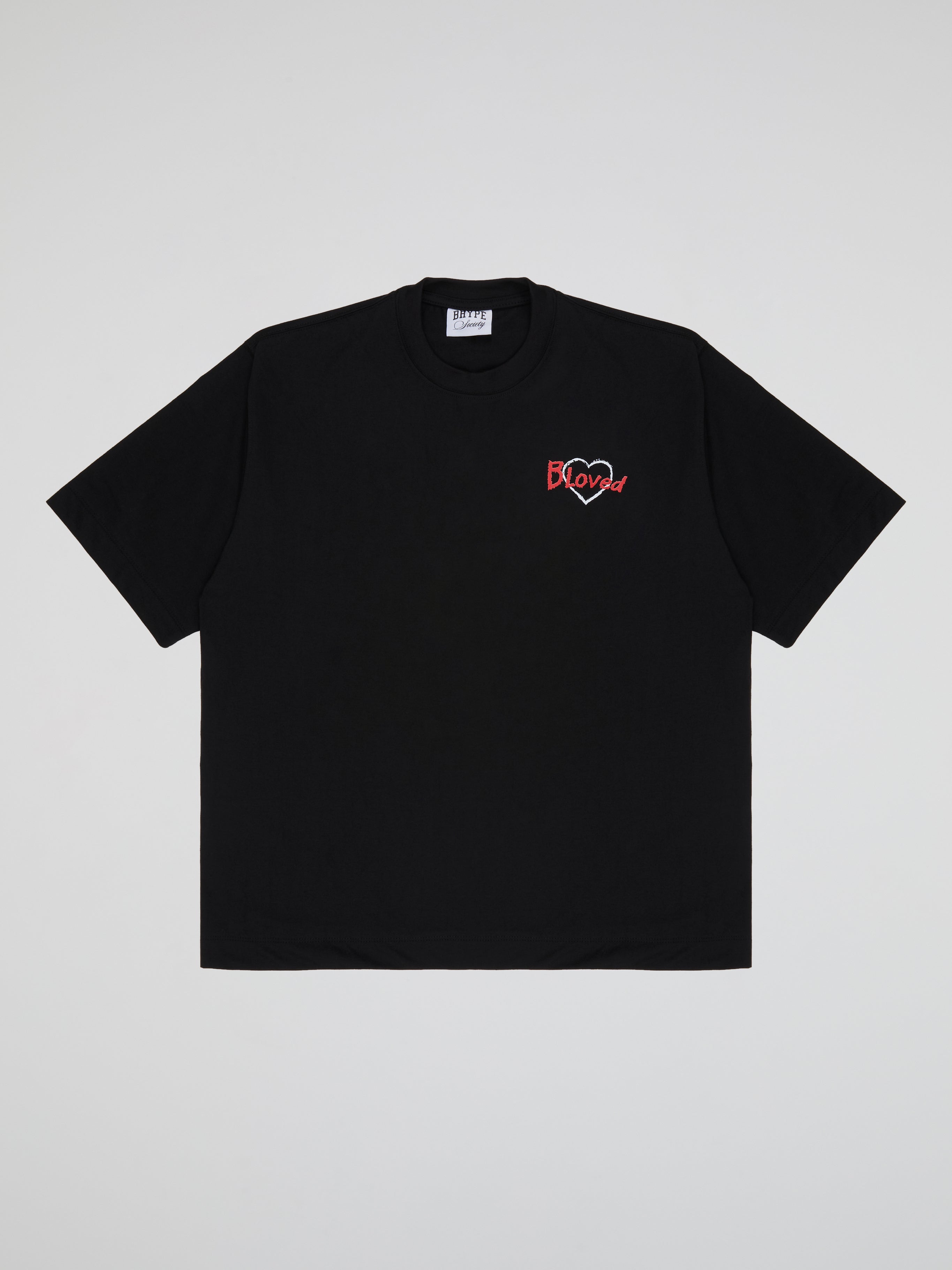 BHYPE BLACK TSHIRT VALENTINE’S DAY – BLOVED EDITION