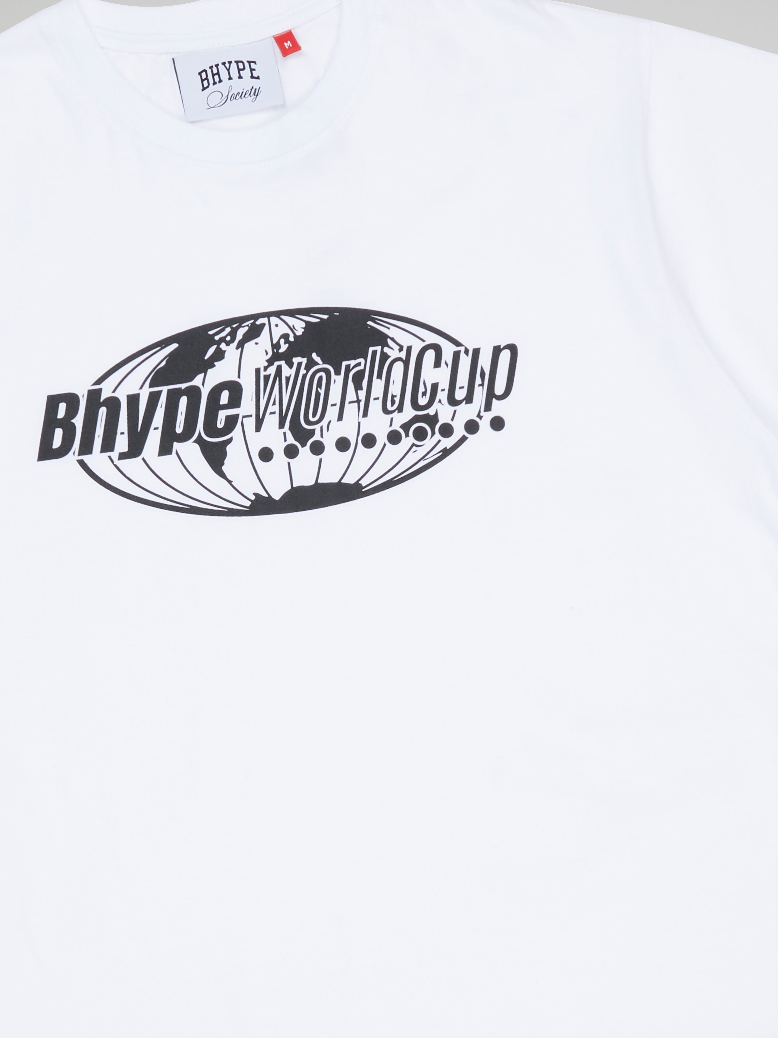 BHYPE WHITE TSHIRT WORLD CUP EDITION