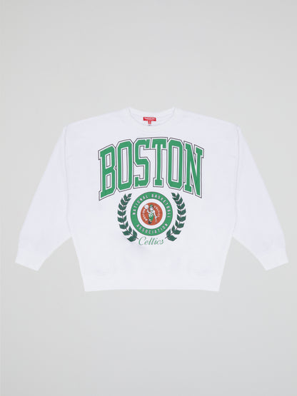 Mitchell & Ness Women Logo LT Crew 2.0 Boston Celtics