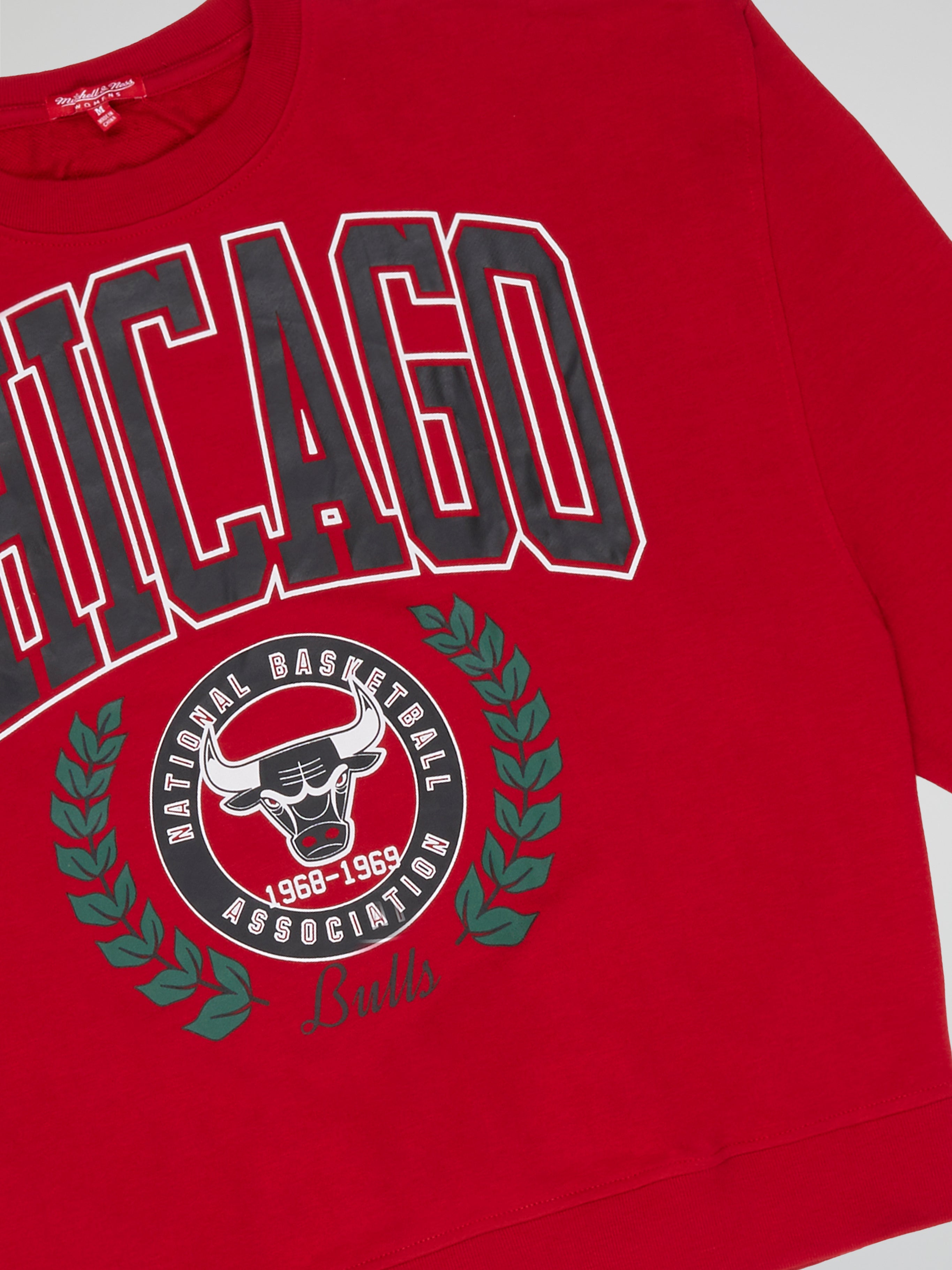 Mitchell & Ness Women Logo LT Crew 2.0 Chicago Bulls