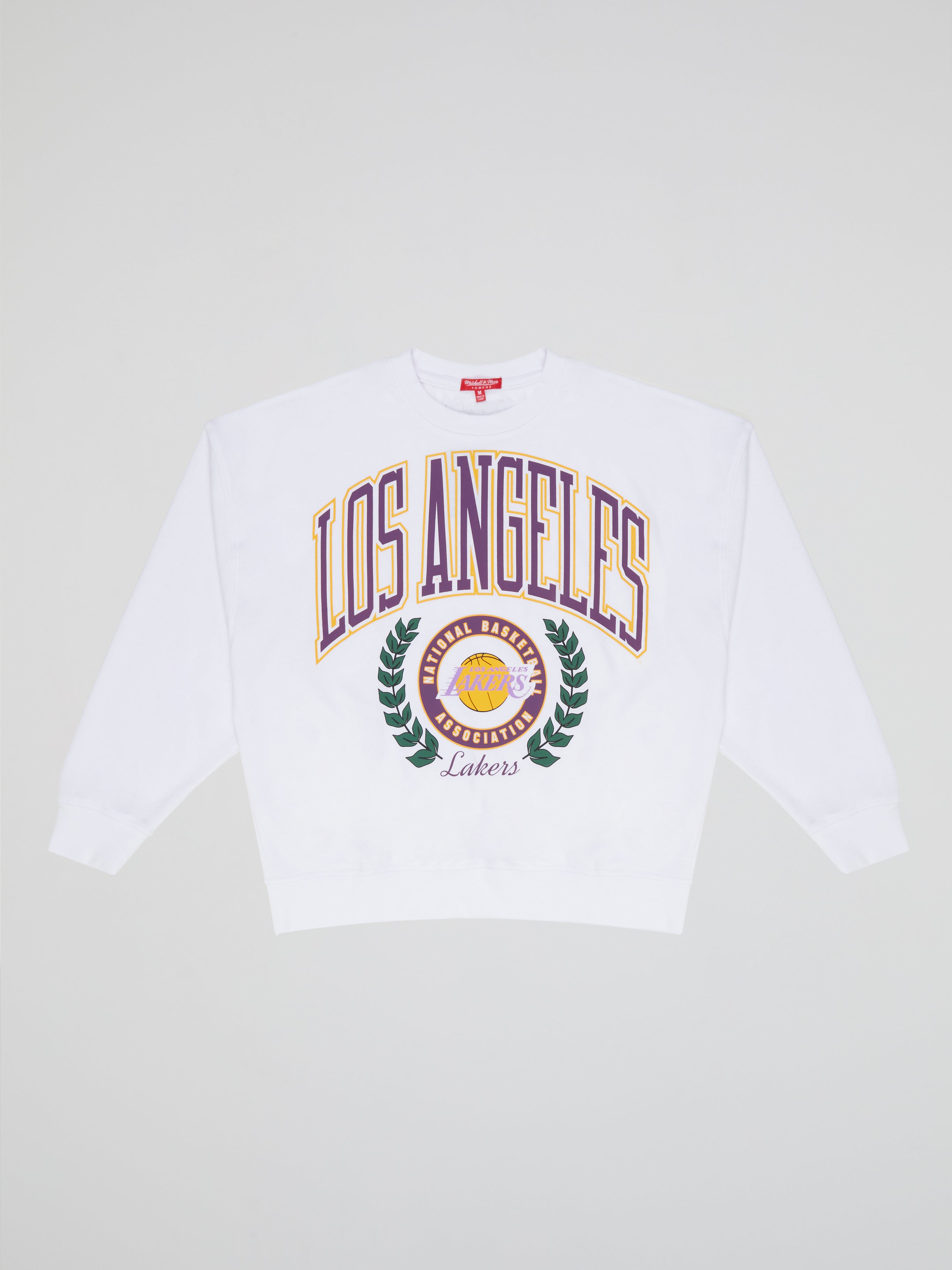 Mitchell & Ness Women Logo LT Crew 2.0 Los Angeles Lakers