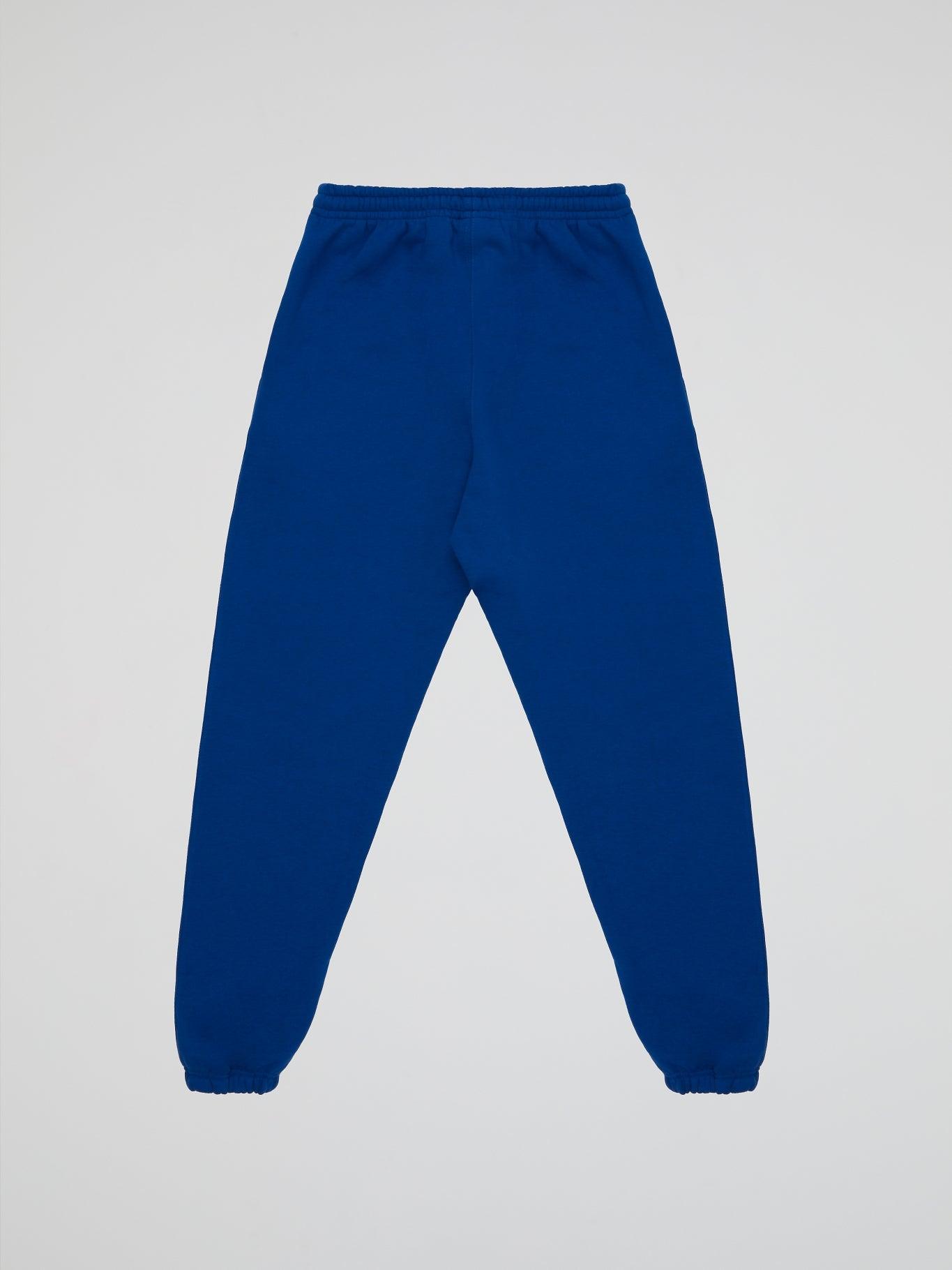 BHYPE LOGO ESSENTIALS BLUE PANTS - B-Hype Society