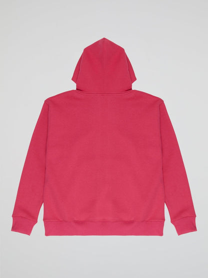 BHYPE LOGO ESSENTIALS NEON PINK HOODIE - B-Hype Society